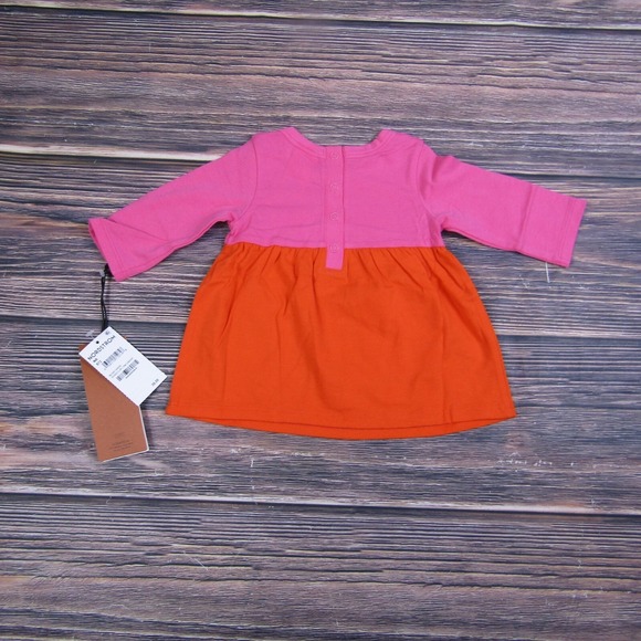 Cristina Martinez NEW NWT Baby Girls Sunshine Top Pink Orange Sun Summer Cute - Picture 5 of 5